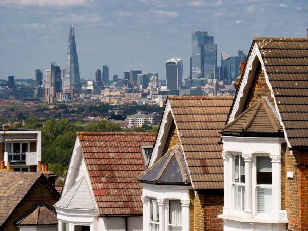 Cityscape from Crystal Palace housing
