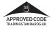 Approved Code BW